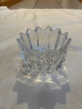 Orrefors “Fluer” Crystal bowl